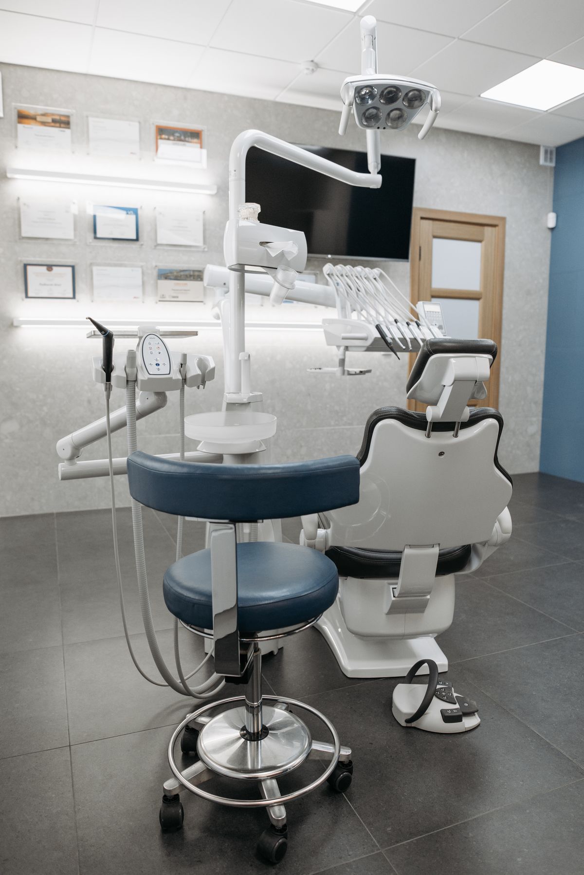 Modern dental clinic interior